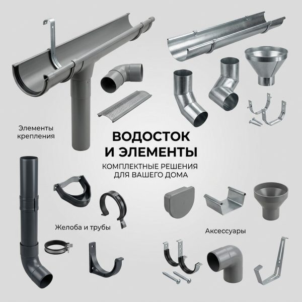 Водосток и элементы